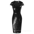 Womens 50s 60s Vintage Pencil Dress Bodycon Cap Sleeve Dress